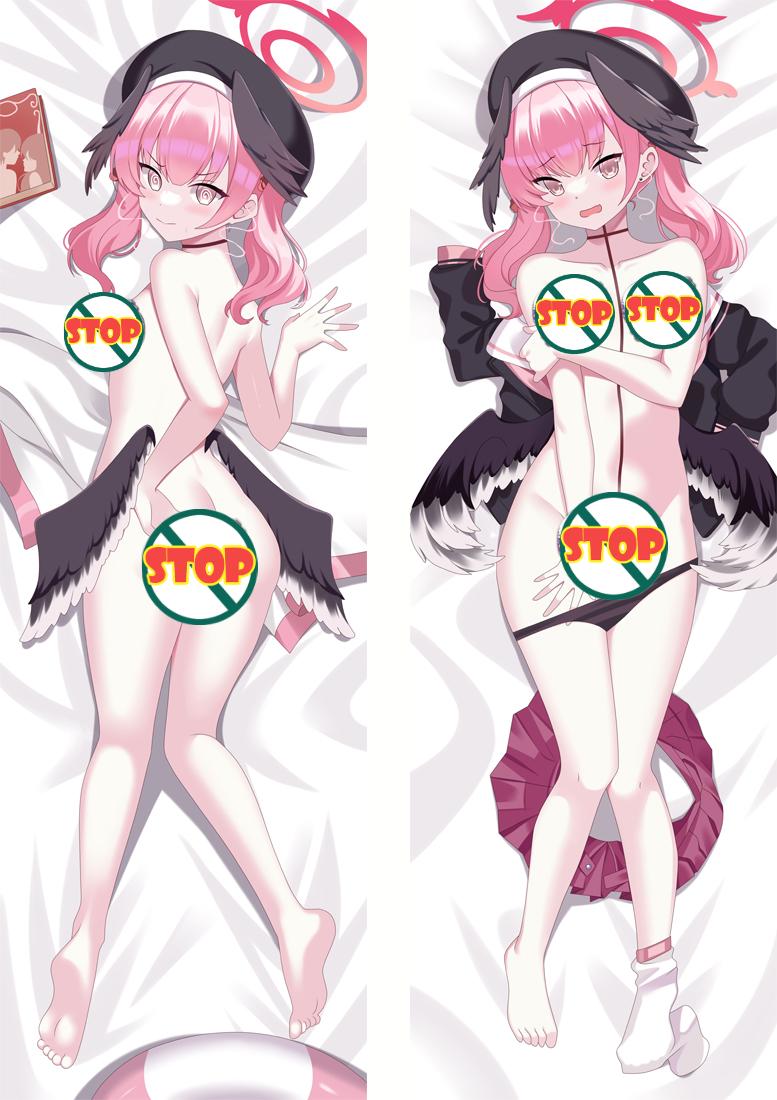 Shimoe Koharu Blue Archive Anime Dakimakura Body Pillow Cover image 0