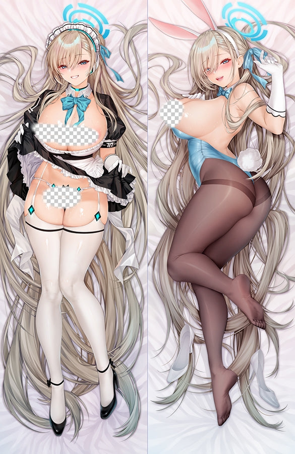 Blue Archive Itinose Asena Anime Dakimakura Sexy Body Pillow Cover image 0