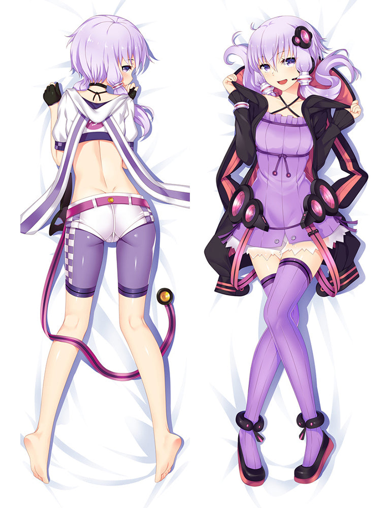 New Vocaloid Dakimakura Yuzuki Yukari Anime Girl Hugging Body Pillow Case Cover image 0
