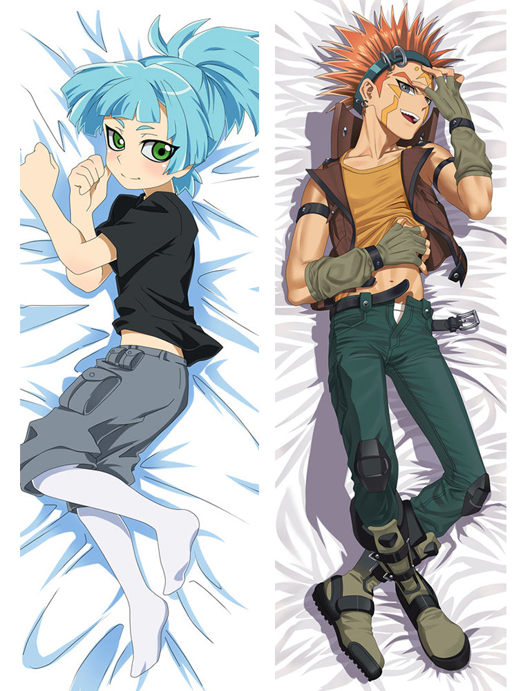 Newly Anime Game Yu-Gi-Oh! Crow Hogan Dakimakura Hugging Body Pillow Case Cover image 0
