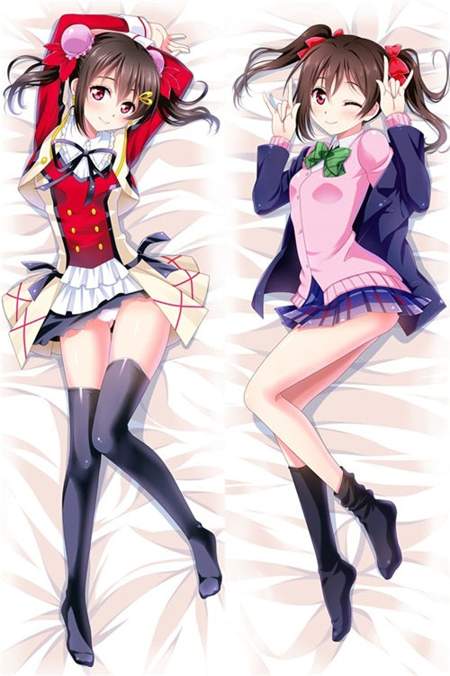 Hot Anime Love Live! Yazawa Nico Anime Dakimakura Pillow Cover image 0