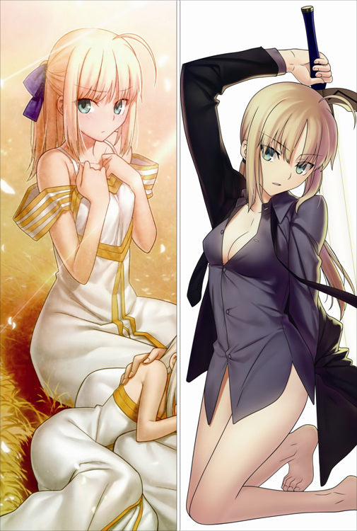 Fate stay night Saber Anime Dakimakura Pillow Cover image 0