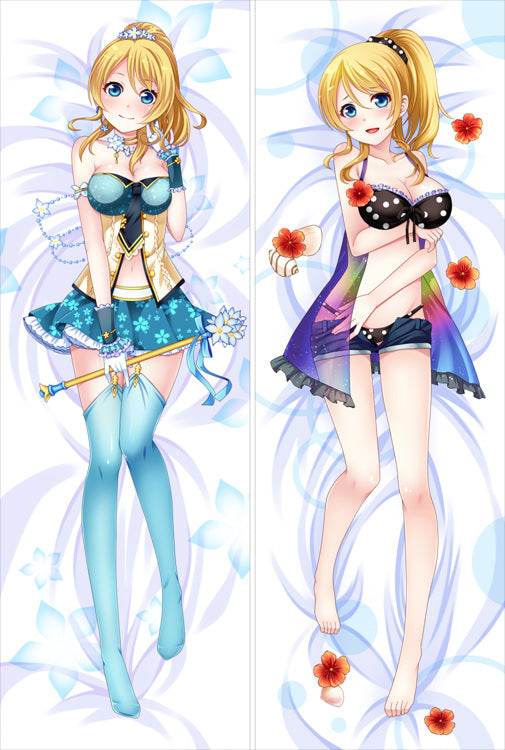 Eli Ayase Love Live! Ayase Eri Anime Dakimakura Body Pillow Cover image 0