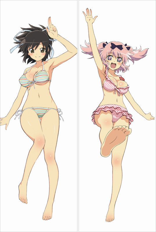 Senran Kagura Asuka + Hibari Anime Dakimakura Pillow Cover image 0