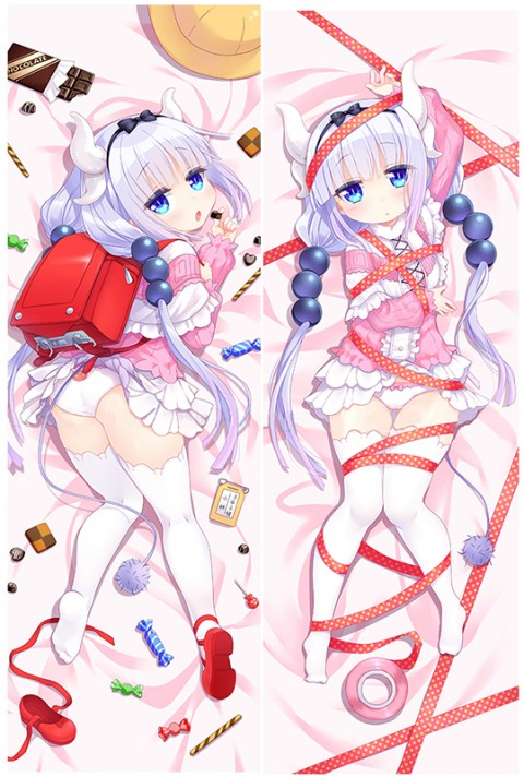 Miss Kobayashi's Dragon Maid Kanna Chan Anime Dakimakura Pillow Cover17012-2 image 0