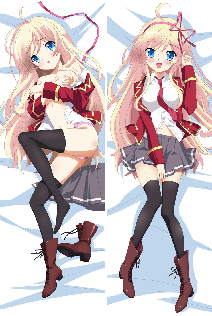 Noucome Chocolat Anime Dakimakura Pillow Cover image 0