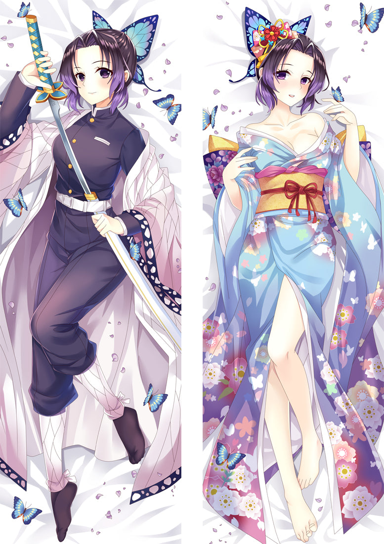 Shinobu Kochou Dakimakura Body Pillow Cover - Demon Slayer: Kimetsu no Yaiba image 0