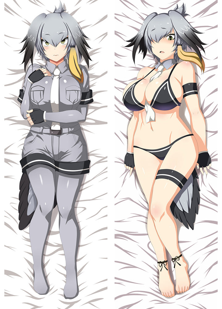 Newly Anime Kemono Friends Shoebill Dakimakura Pillow Case Hugging Body image 0