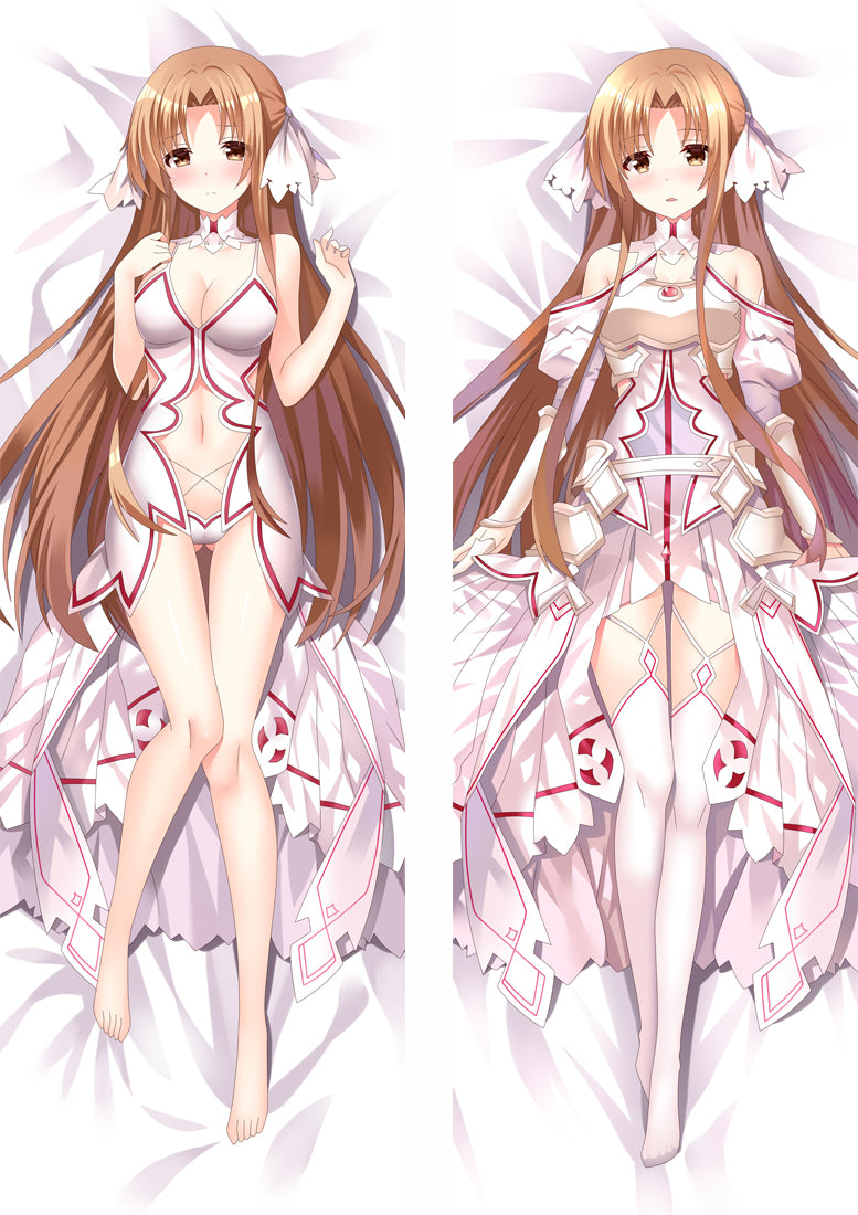 Sword Art Online Asuna Anime Dakimakura Pillow Cover image 0