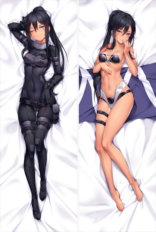 Sword Art Online Alternative Gun Gale Online Pitohui Elsa Kanzaki Anime Dakimakura Pillow Cover image 0