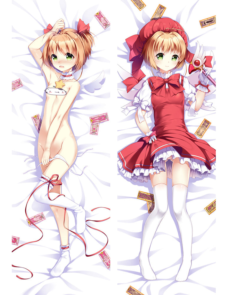 Cardcaptor Sakura Sakura Kinomoto Anime Dakimakura Pillow Cover image 0