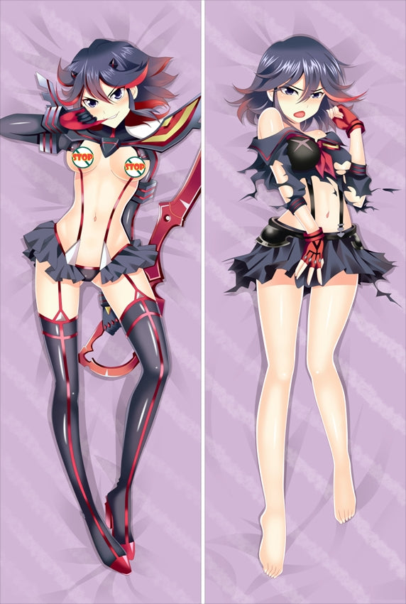 Kill la Kill Ryuuko Matoi Anime Dakimakura Japanese Pillow Cover image 0
