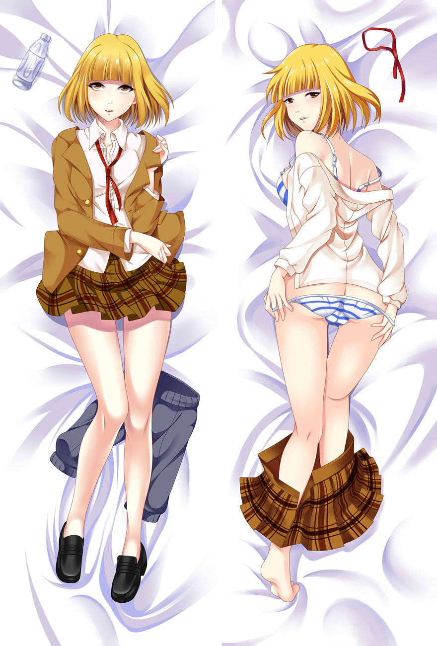Prison School Hana Midorikawa Anime Dakimakura Pillow Case image 0