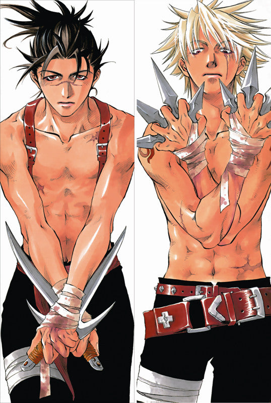 NARUTO Jiraiya (young) Anime Dakimakura Japanese Pillow Cover image 0