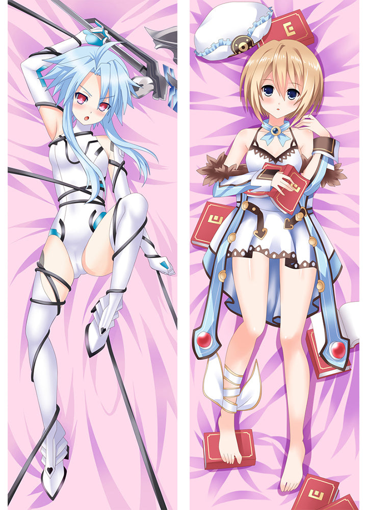 Hyperdimension Neptunia Blanc Anime Dakimakura Pillow Case image 0