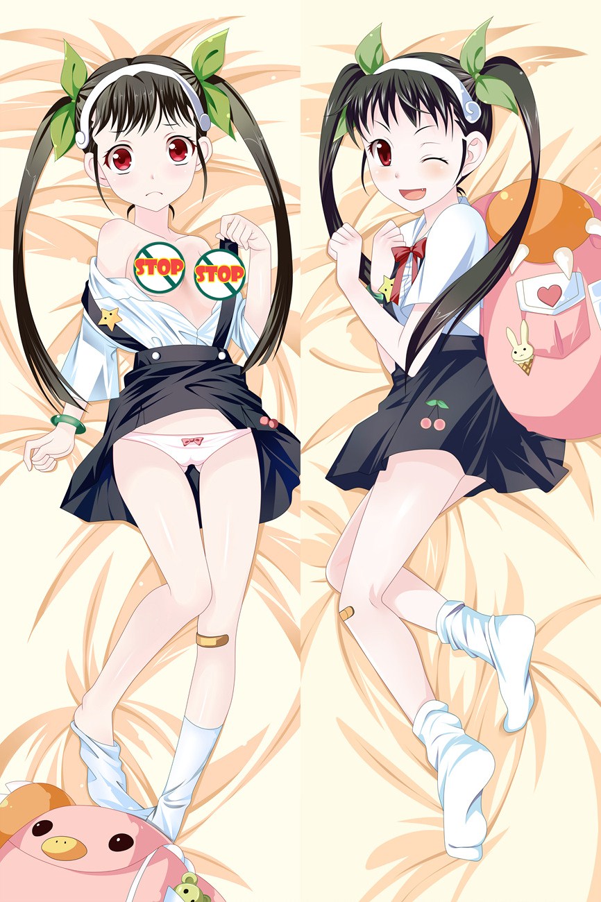 Bakemonogatari Mayoi Hachikuji Anime Dakimakura Pillow Case image 0