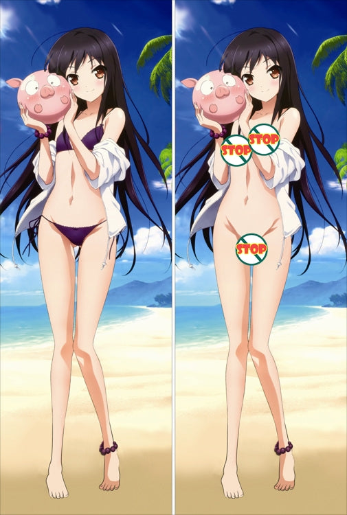 Accel World Kuroyukihime Anime Dakimakura Body Pillow Case image 0