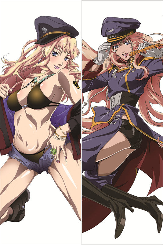Macross Delta Anime Dakimakura Body Pillow Cover image 0
