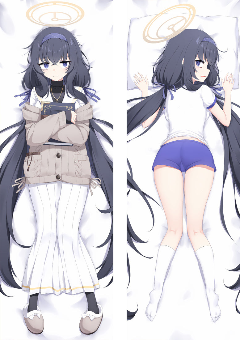 Blue Archive Kozeki Ui Anime Dakimakura Girl Body Pillow Cover image 0