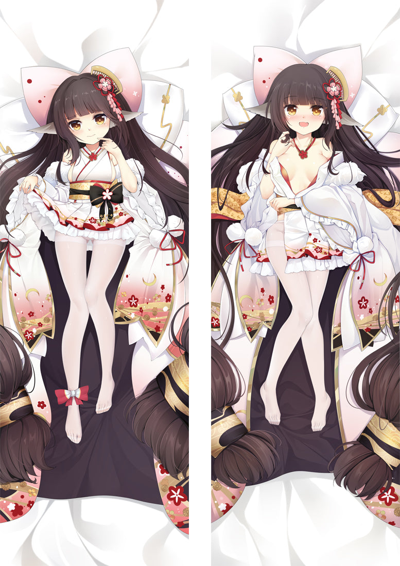 Azur Lane IJN Harutsuki Anime Dakimakura Body Pillow Cover image 0
