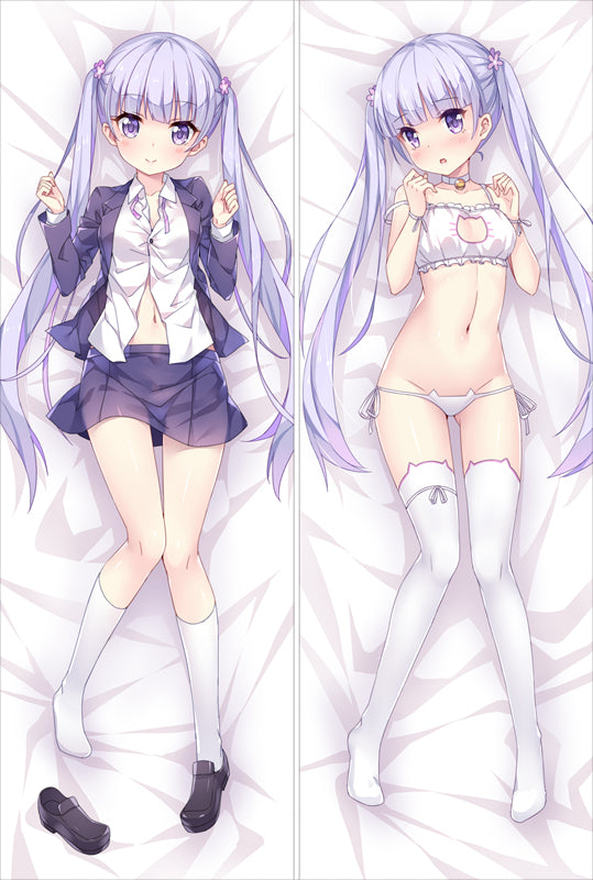 New Game! Aoba Suzukaze Anime Dakimakura Pillow Cover image 0