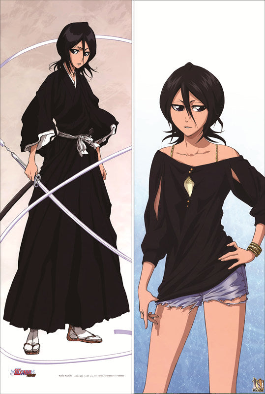 Bleach Rukia Kuchiki Anime Dakimakura Body Pillow Cover image 0