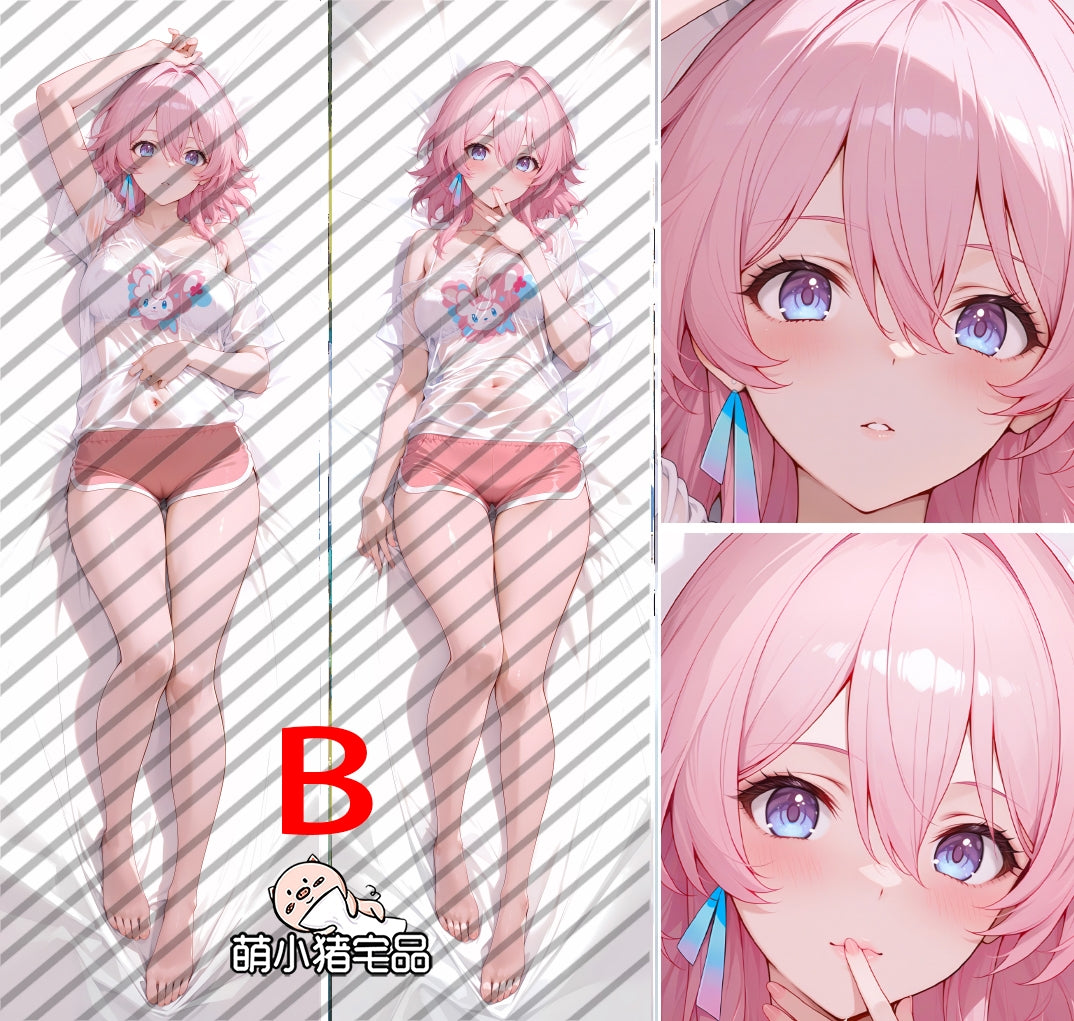 Honkai: Star Rail March 7th Anime Dakimakura Girl Body Pillow Cover image 0