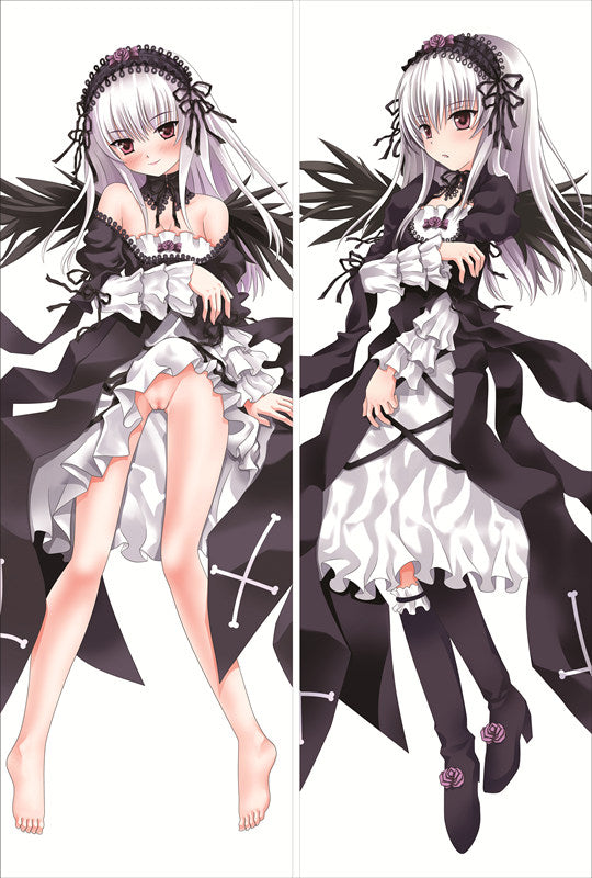Rozen Maiden Suigintou Anime Dakimakura Pillow Cover image 0