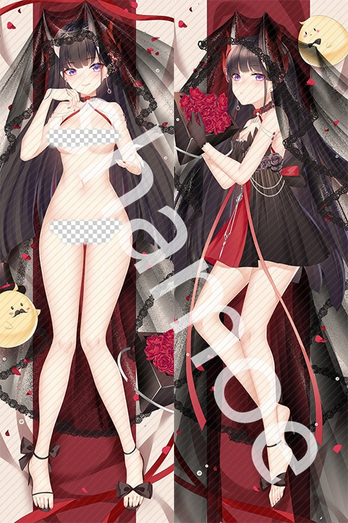 Azur Lane IJN Noshiro Anime Dakimakura Naked Pillow Cover image 0