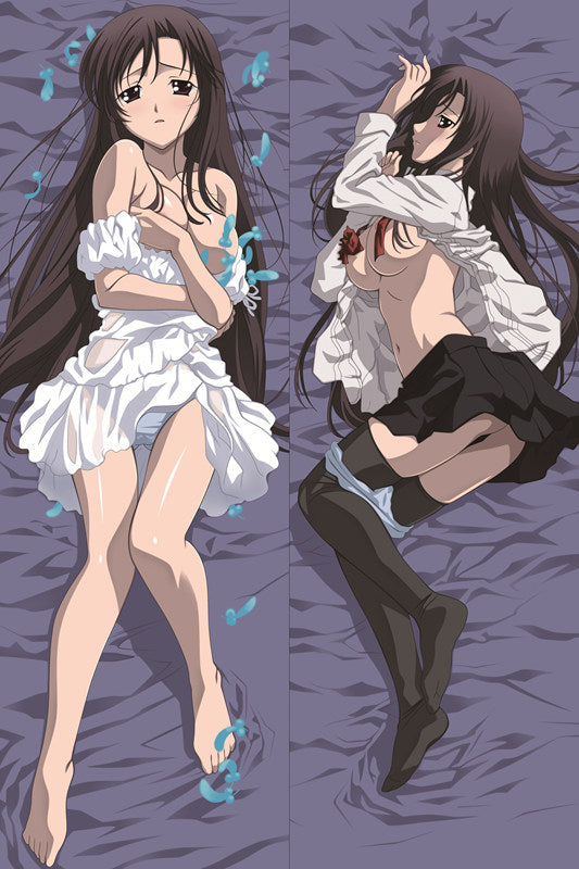 School Days Kotonoha Katsura Anime Dakimakura Pillow Cover image 0