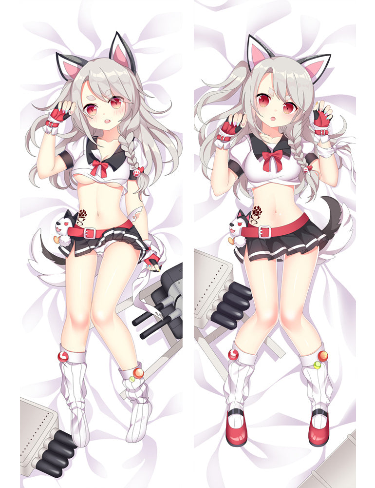Azur Lane Hammann Anime Dakimakura Pillow Cover image 0