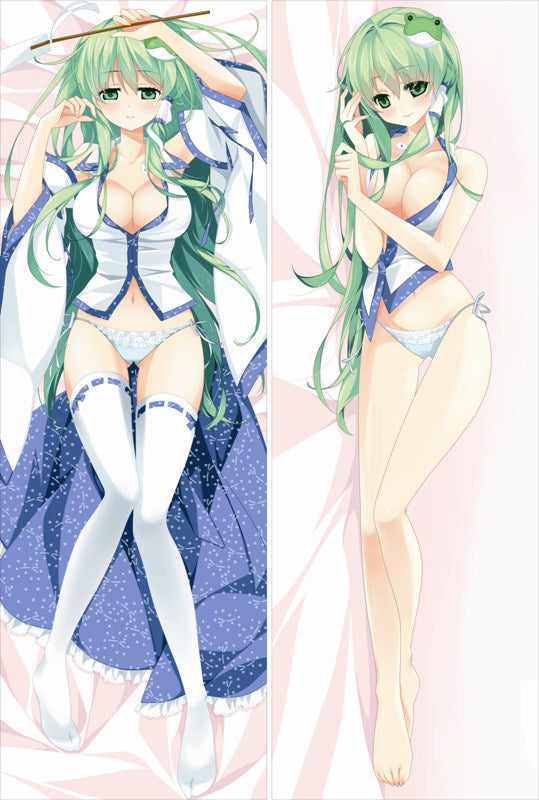 TouHou Project Kochiya Sanae Anime Dakimakura Waifu Pillow Case image 0