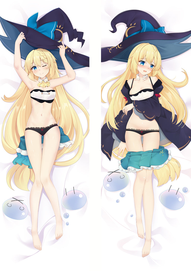 I've Been Killing Slimes for 300 Years and Maxed Azusa Aizawa Anime Dakimakura Body Pillow Cover image 0
