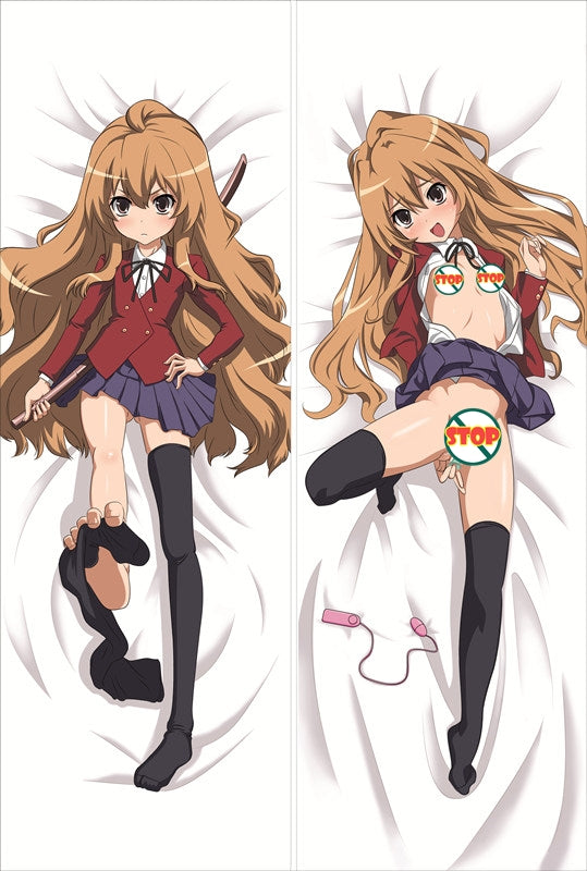 Toradora! Taiga Aisaka Anime Dakimakura Waifu Pillow Case image 0
