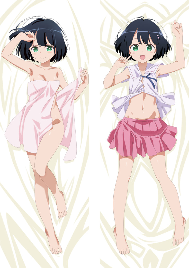 Ms. Vampire who lives in my neighborhood Amano Akari Anime Dakimakura Body Pillow Cover image 0