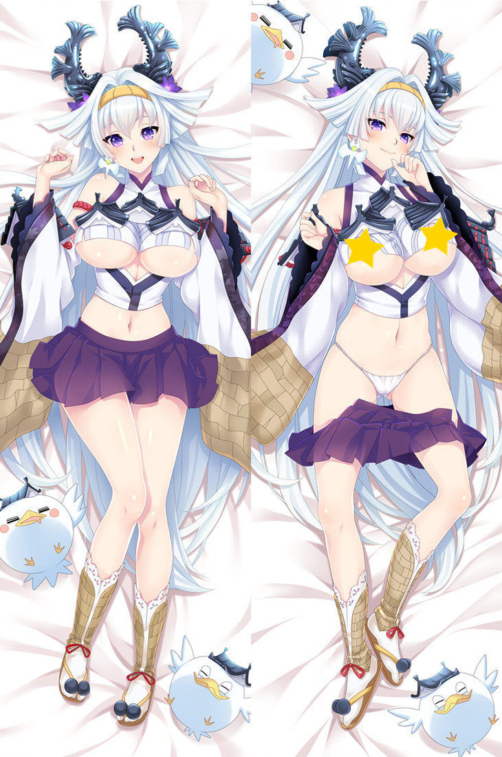Muramasa: The Demon Blade Himeji Castle Anime Dakimakura Pillow Cover image 0