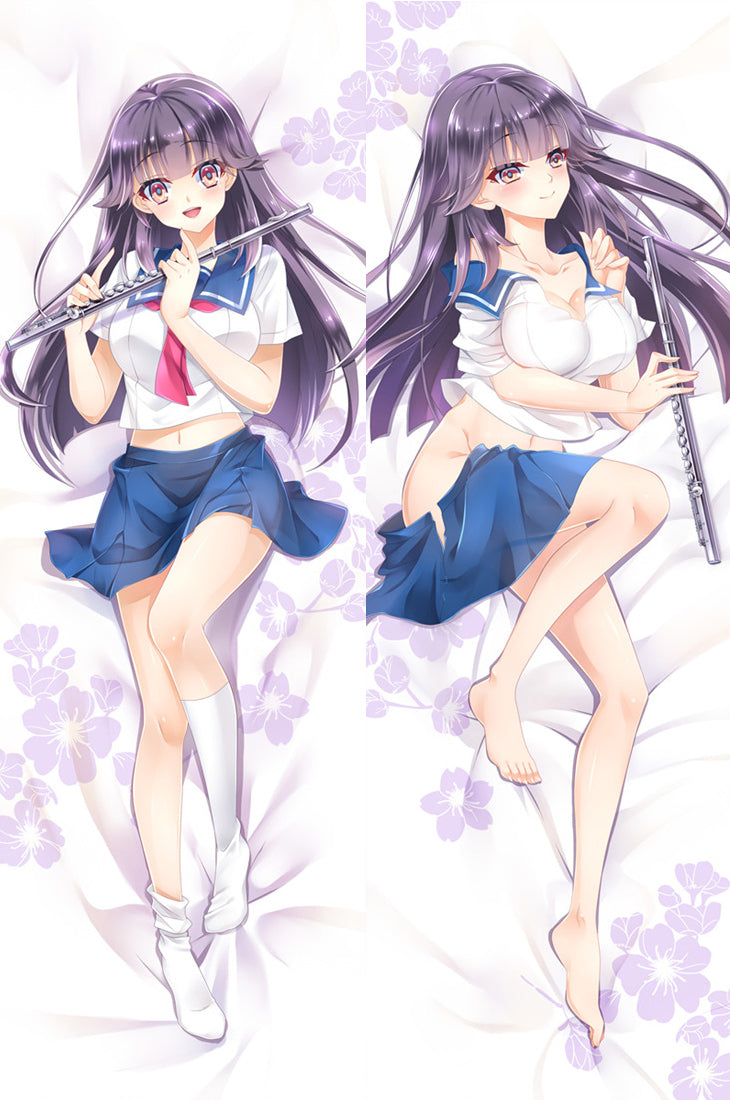 Bring On The Melody! Homura Chika Anime Dakimakura Pillow Cover image 0