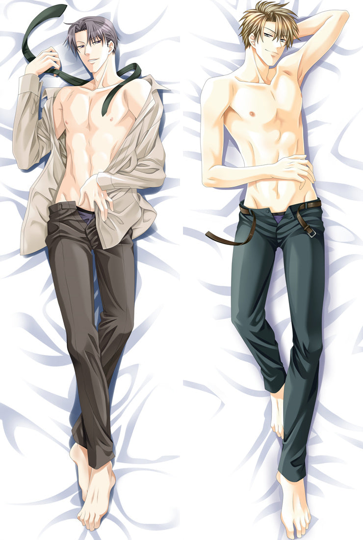 Handsome Male Anime Dakimakura Pillow Cover image 0