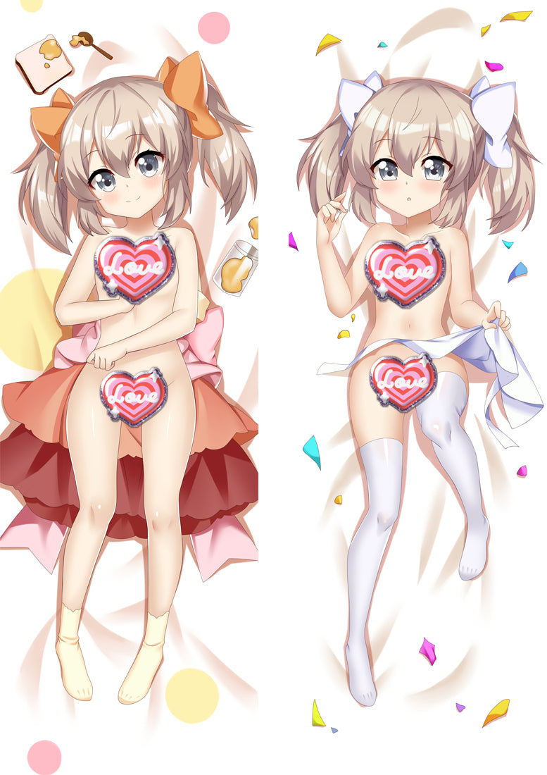 If It’s for My Daughter, I’d Even Defeat a Demon Lord Latina with Double Sides Zipper to make love Anime Dakimakura Pillow Case image 0