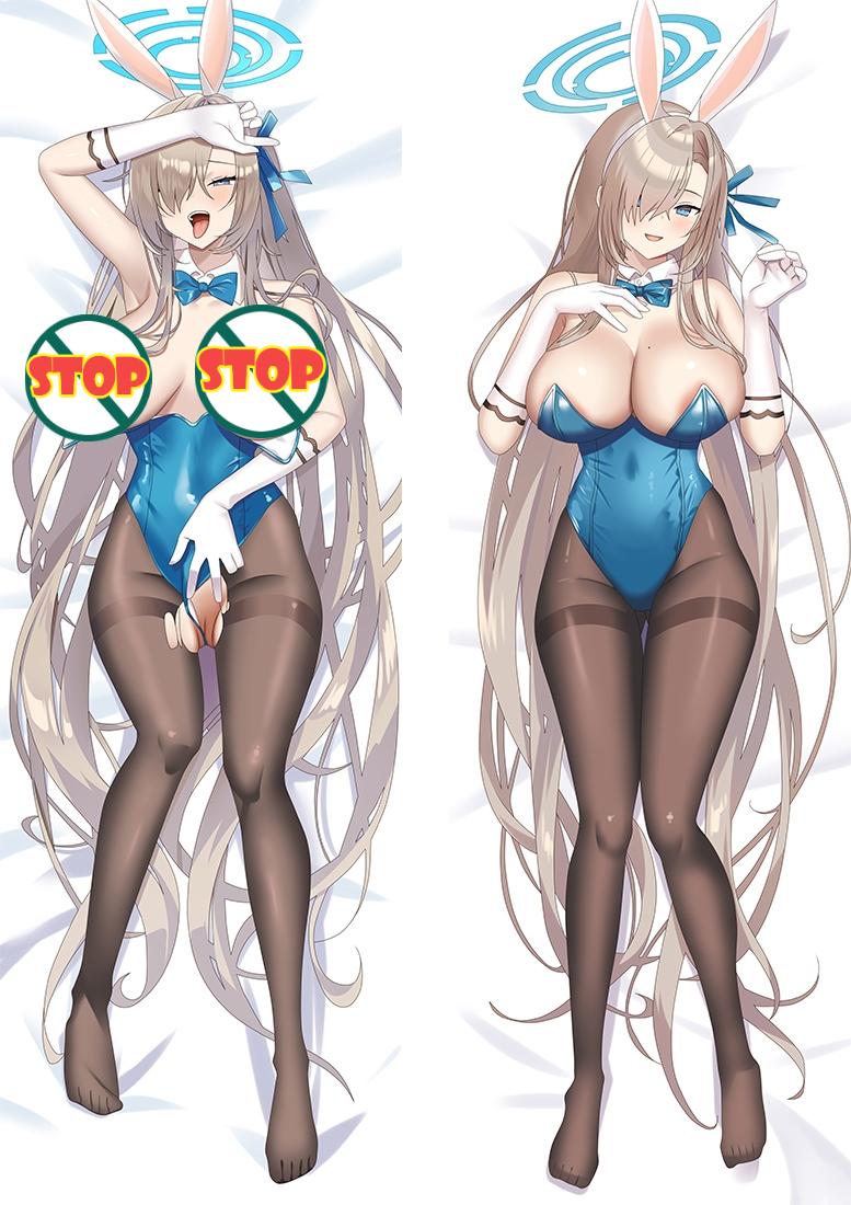 Blue Archive Itinose Asena Anime Dakimakura Hugging Body Pillow Cover image 0