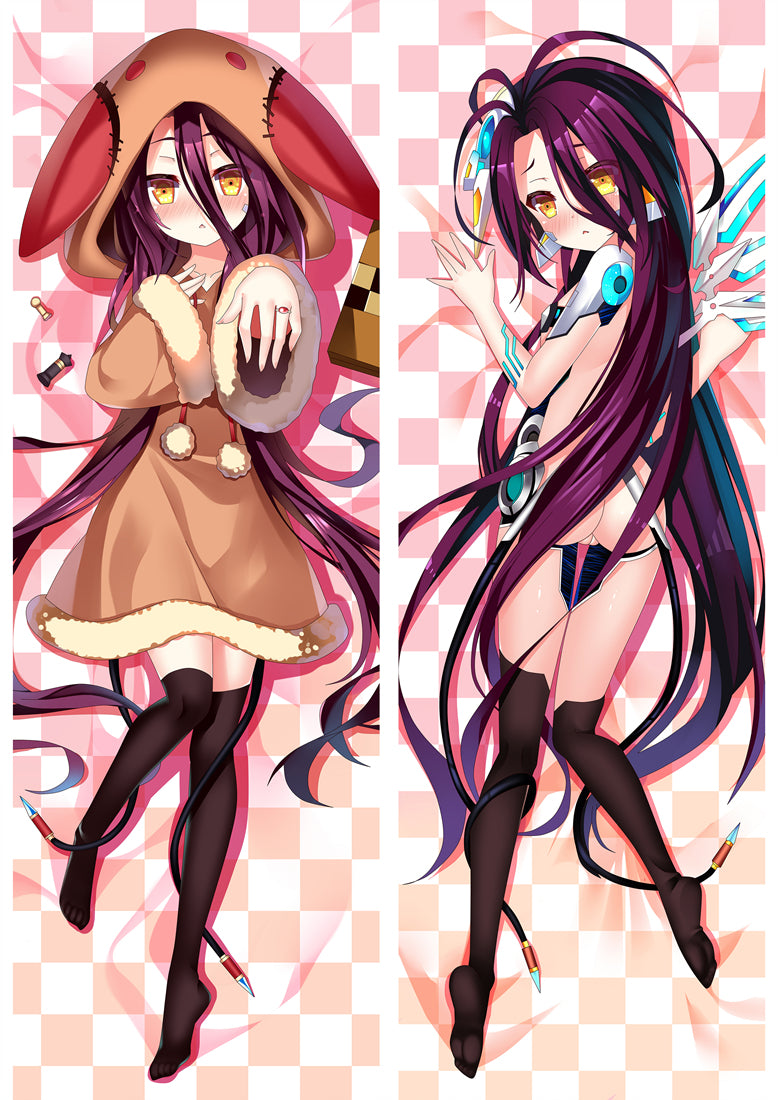NO GAME NO LIFE Shuvi Dola Anime Dakimakura Pillow Cover Mgf-86129 image 0