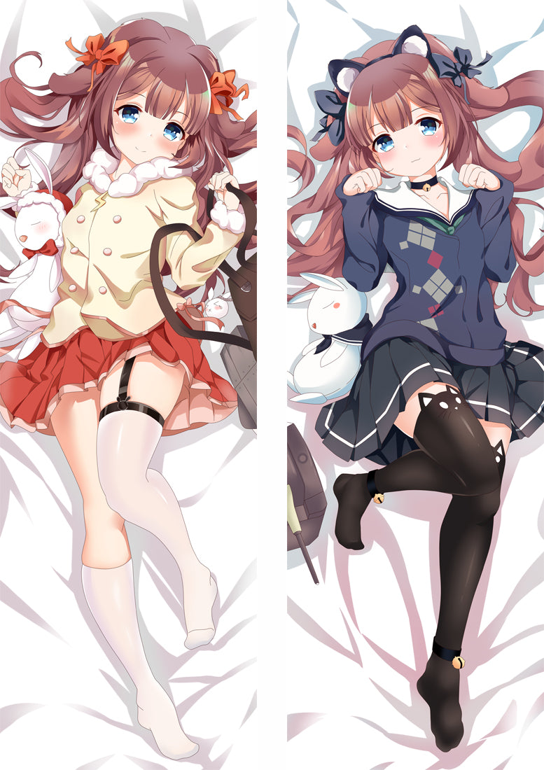 Azur Lane IJN Kiyonami Dakimakura Body Pillow Cover image 0