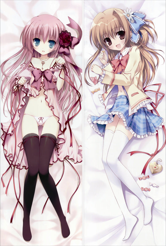 K-BOOKS Karory Heroines Best 5 Anime Dakimakura Japanese Pillow Cover image 0