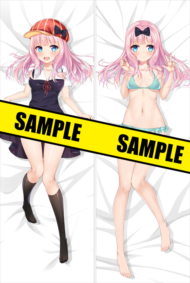 Kaguya-sama: Love Is War Fukuya Shika Anime Dakimakura Pillow Cover image 0
