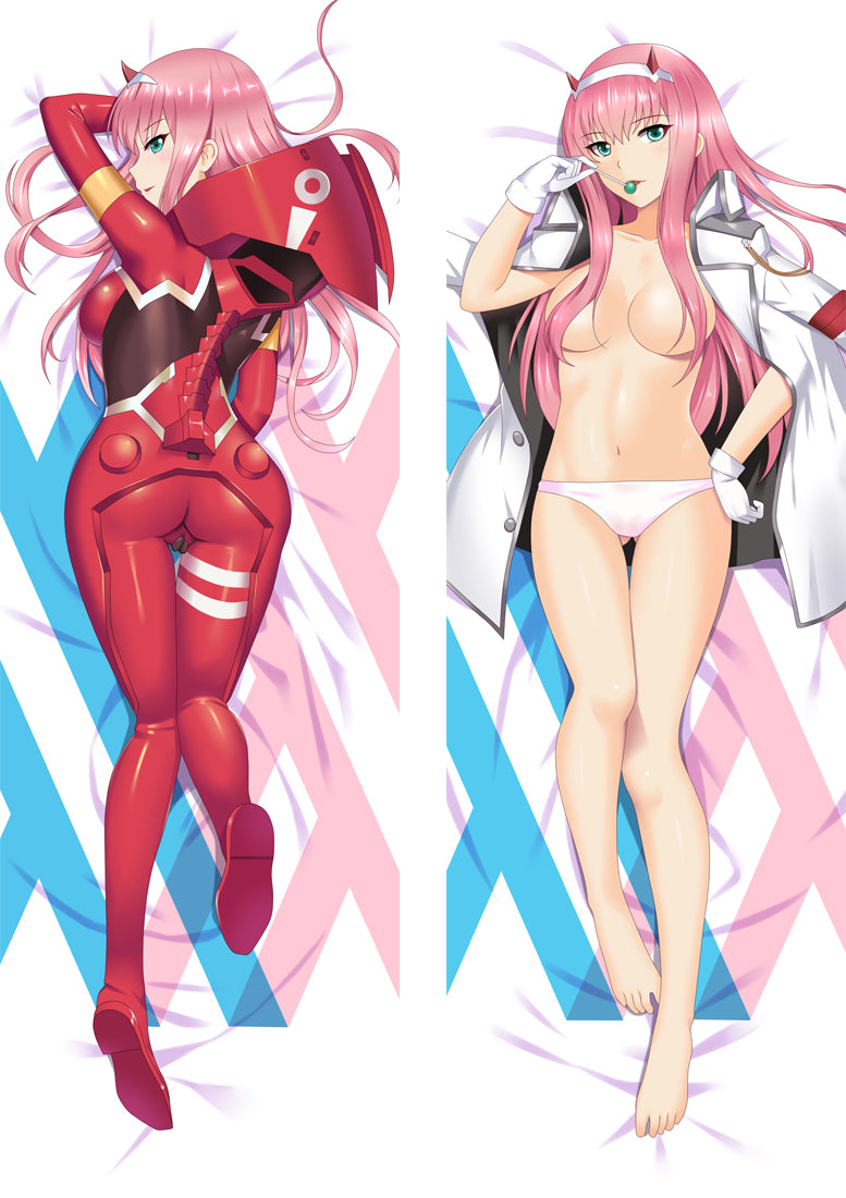 Code:002 Zero Two Dakimakura Pillow Cover - Darling in the Franxx image 0