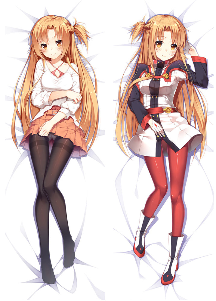 Sword Art Online Asuna Anime Dakimakura Hugging Body Pillow Cover image 0