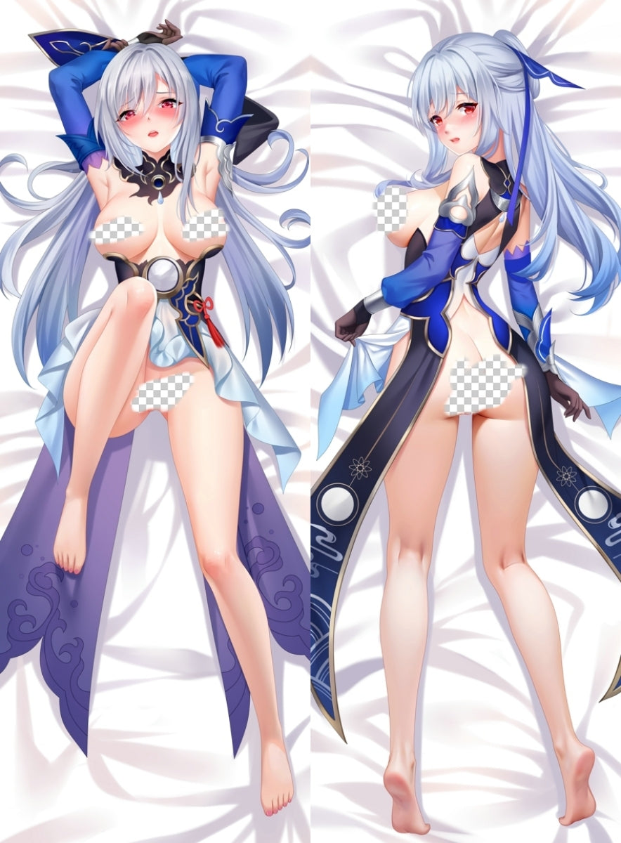 Honkai: Star Rail Jingliu Anime Dakimakura Naked Pillow Cover image 0