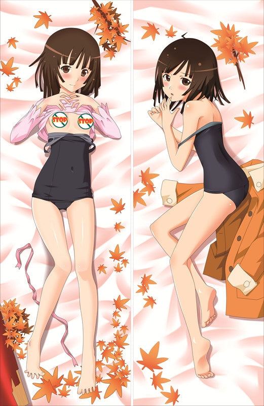 Bakemonogatari Nadeko Sengoku Anime Dakimakura Body Pillow Cover image 0