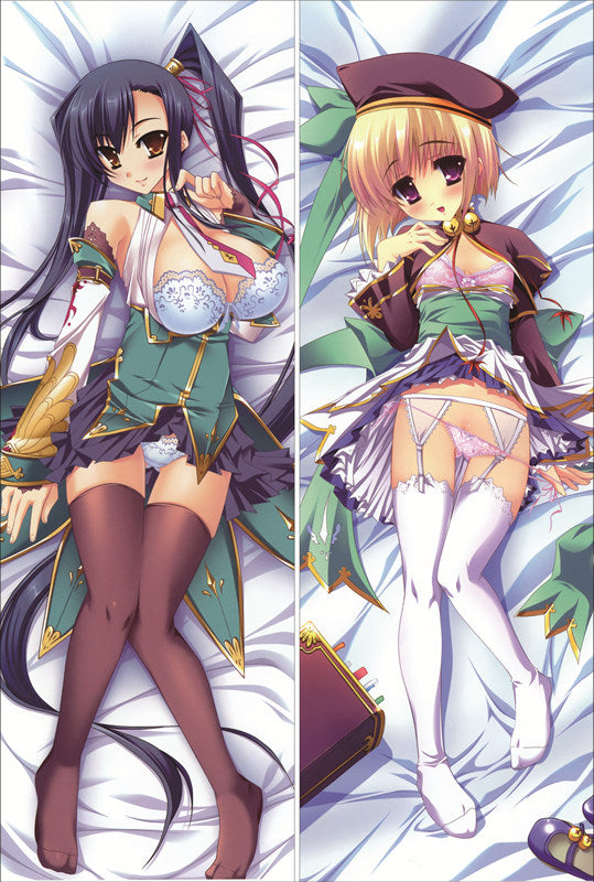Koihime Musou Anime Dakimakura Waifu Pillow Case image 0