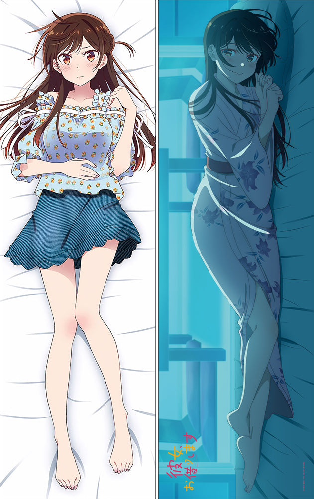 Kanojo, Okarishimasu Mizuhara Chizuru Anime Dakimakura Body Pillow Cover image 0